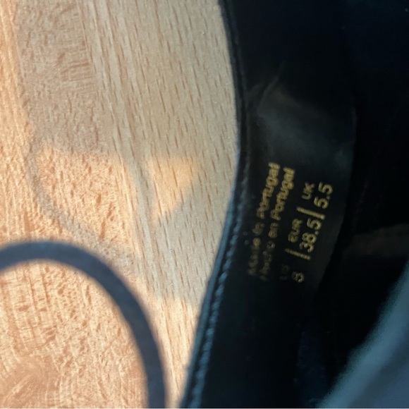 Aldo black leather Oxford shoes - Picture 6 of 9